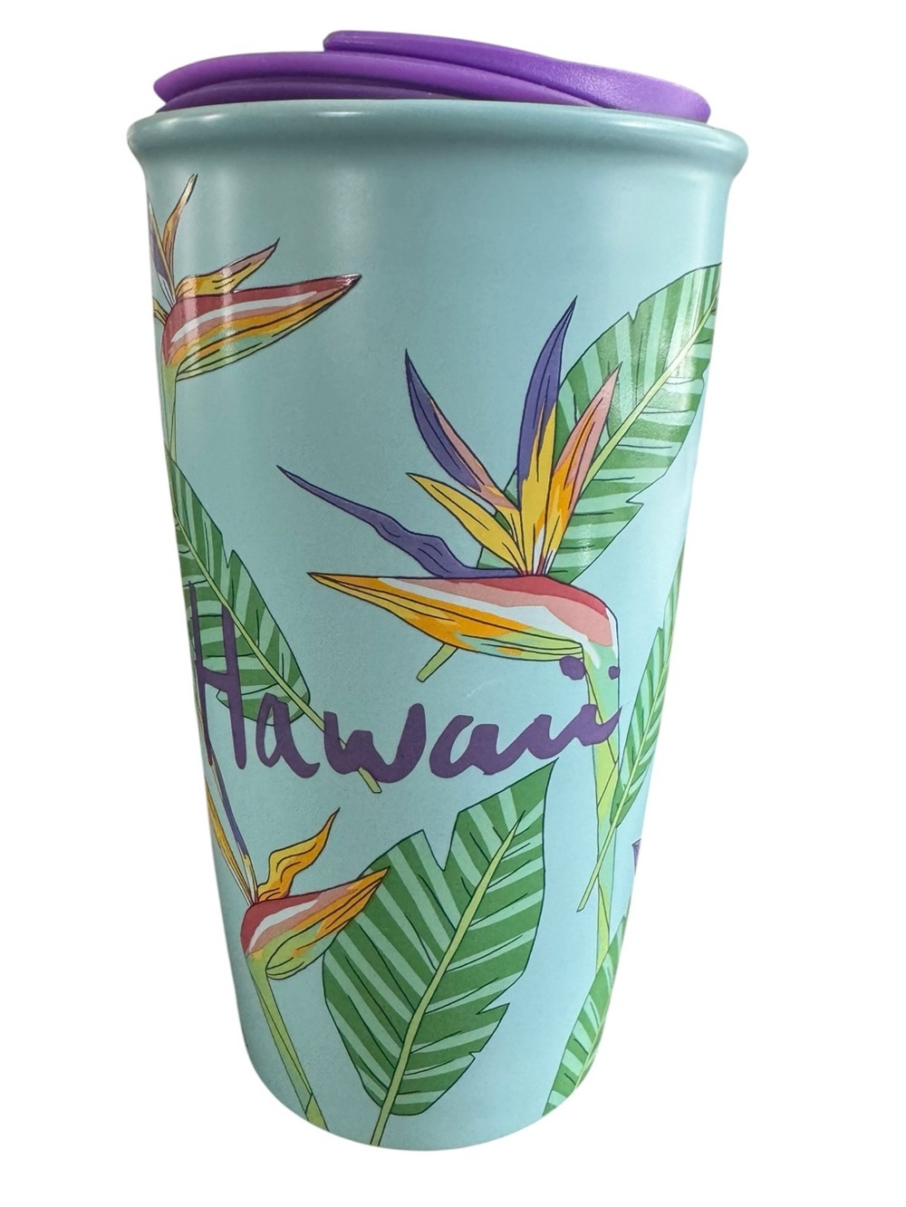 Starbucks Hawaii 2017 bird of Paradise ceramic 12 oz mug